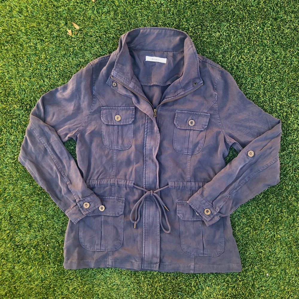 Military style cargo Grunge jacket for Autumn